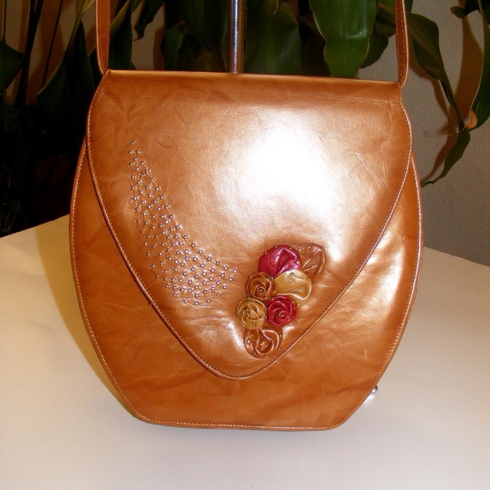 MAURICE VINTAGE LEATHER BAG - MADE IN SPAIN